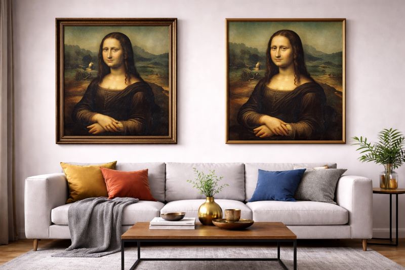 Razlika između reprodukcije i originala